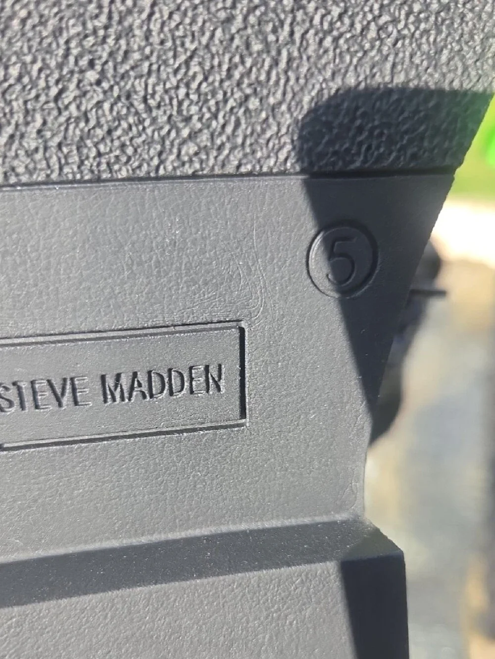 Steve Madden bold black
